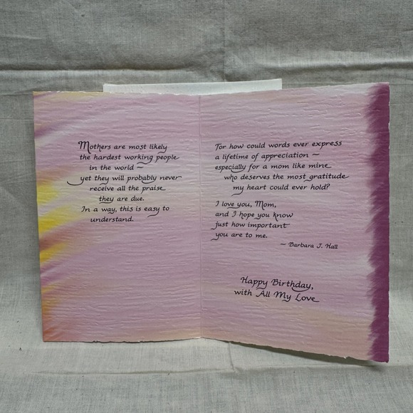 Blue Mountain Arts Cards Lot of 8 Watercolor Poetry - Picture 8 of 16